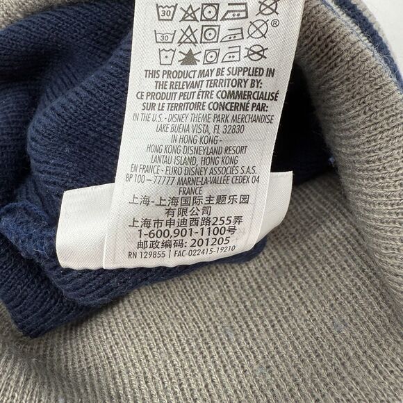 Disney Parks Walt Disney World Unisex Blue Beanie Vacation Disneyland Trip OS - Picture 5 of 9